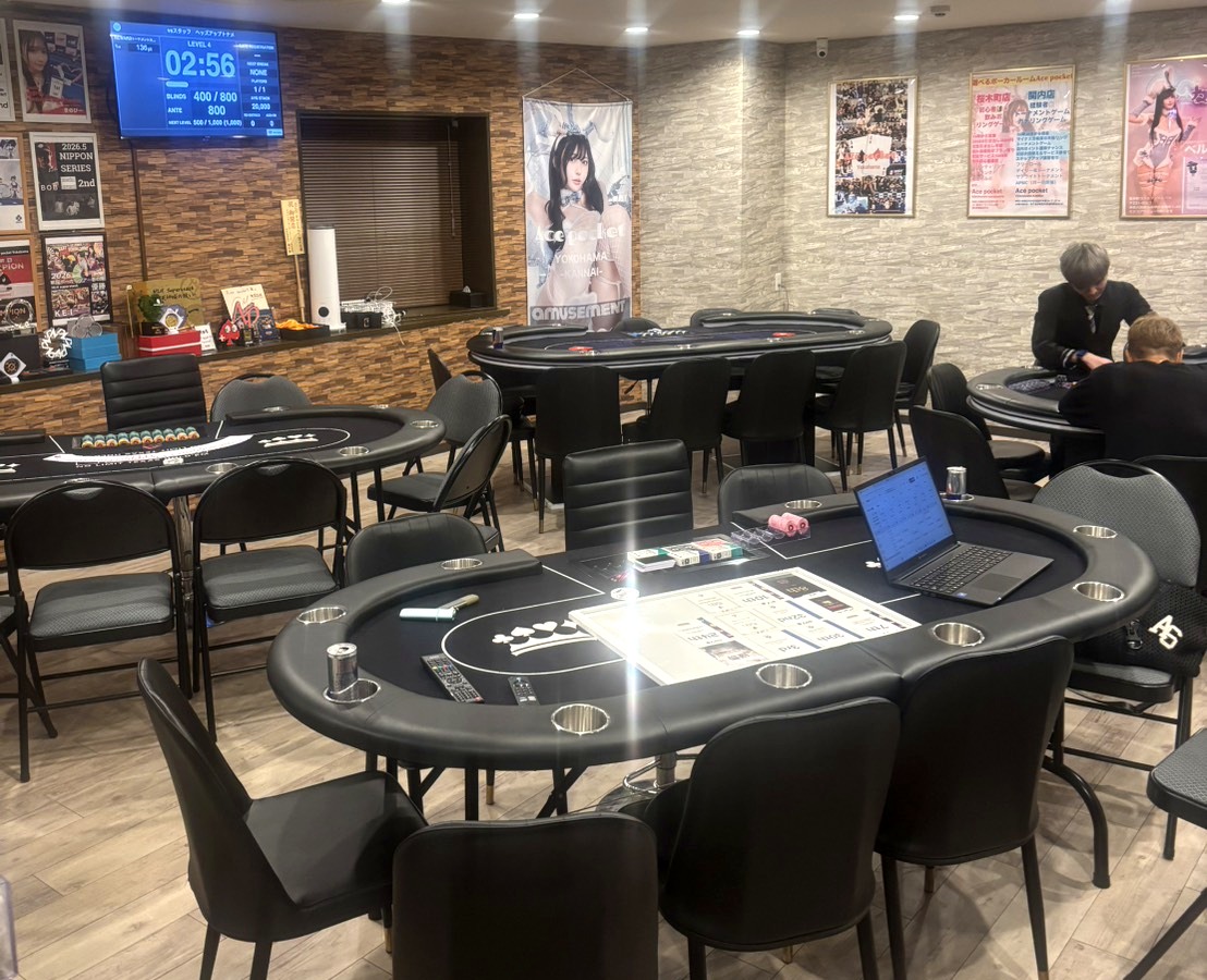 Ace pocket 関内店の店内